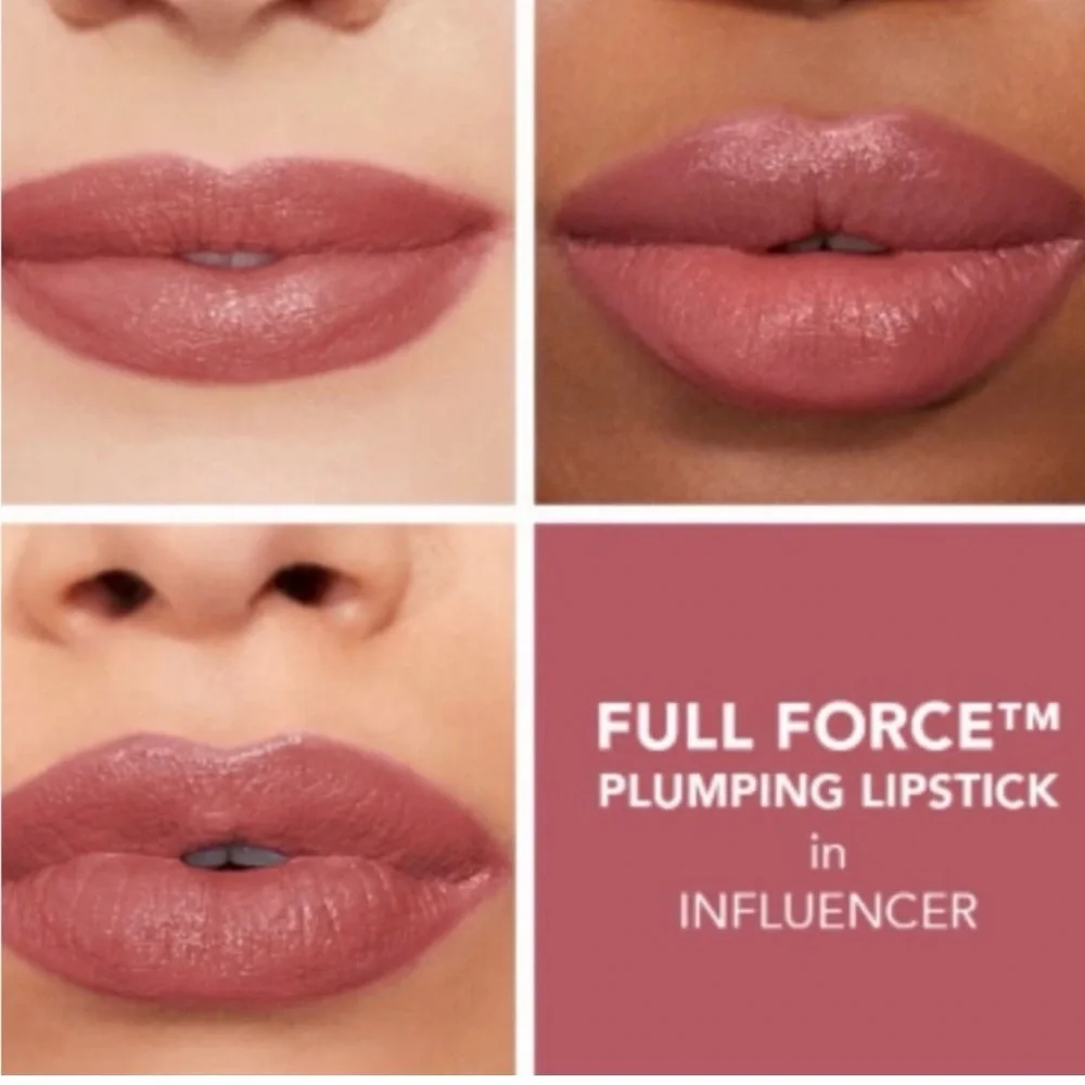 Buxom Full Force Plumping Lipstick - Influencer - NWT